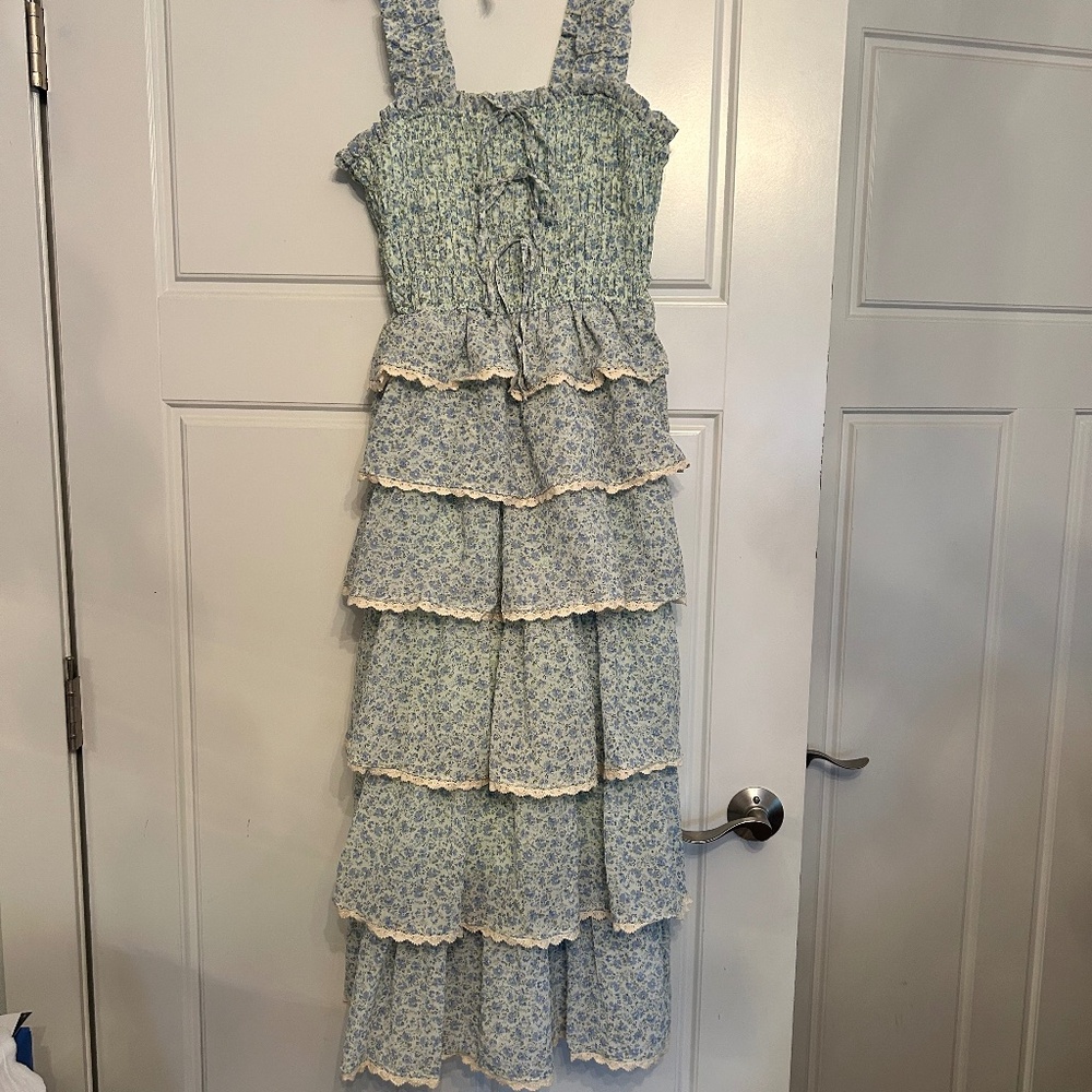 NWT Ruffled Prairie Sun Dress